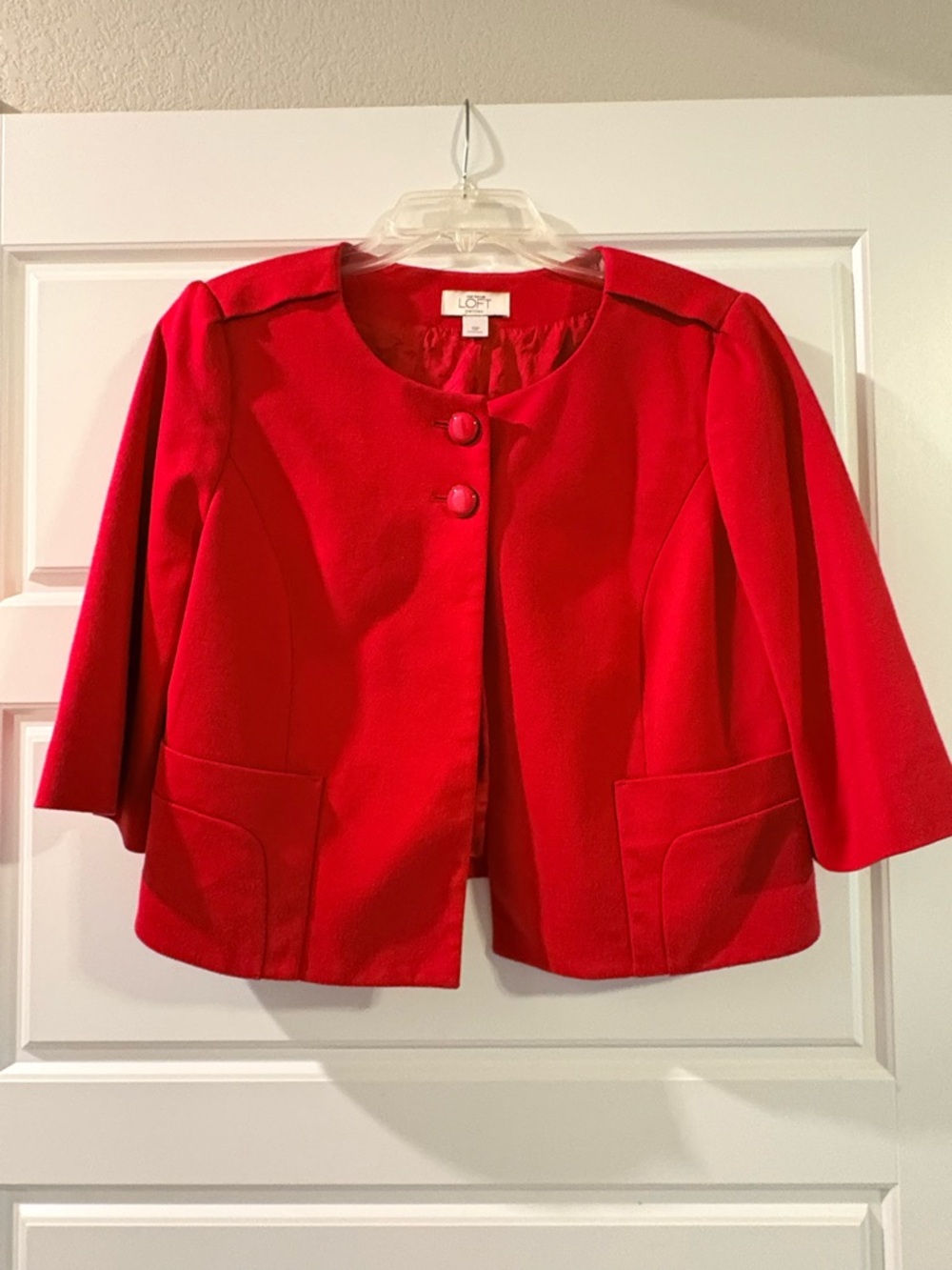 LOFT Petite Vibrant Red Women's Jacket